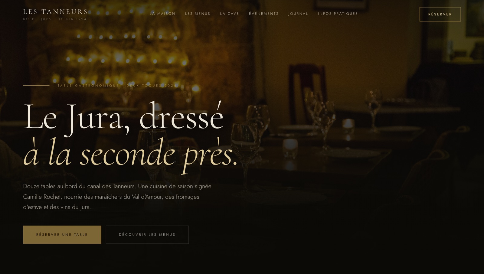 Les Tanneurs, Restaurant